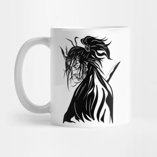 musashi miyamoto the vagabond ronin samurai ecopop art Mug